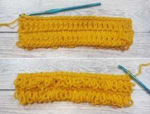 How to Crochet the Double Loop Stitch Photo Tutorial