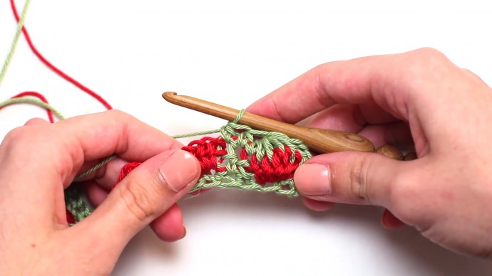 How To Crochet The Strawberry Stitch Photo Tutorial