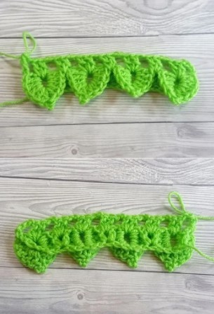 How to Crochet the Pointy Crocodile Stitch Photo Tutorial