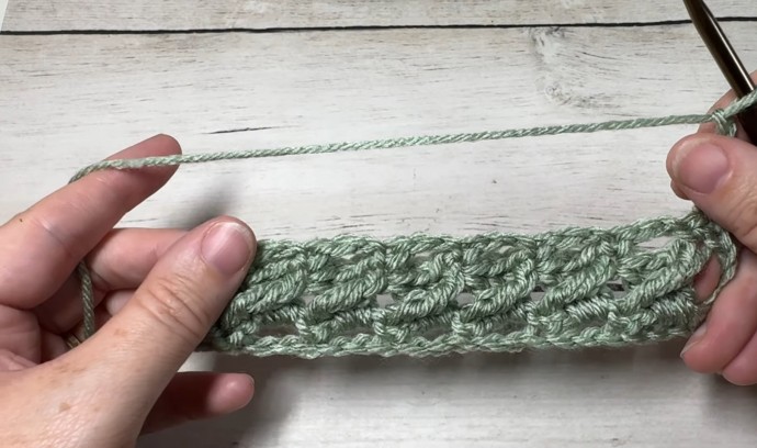 How to Crochet the Terrain Stitch Photo Tutorial