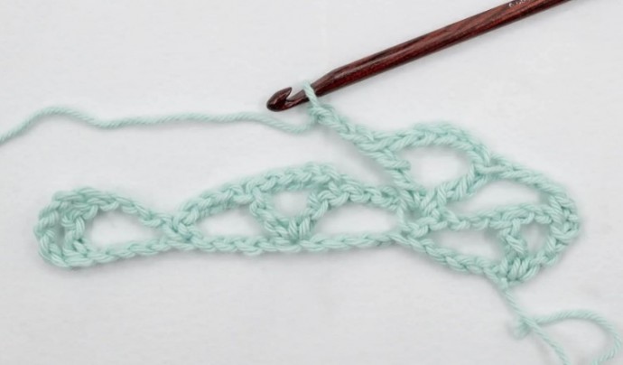 Lace Star Flower Crochet Stitch Photo Tutorial