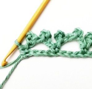 How to Crochet the Picot Mesh Stitch Photo Tutorial