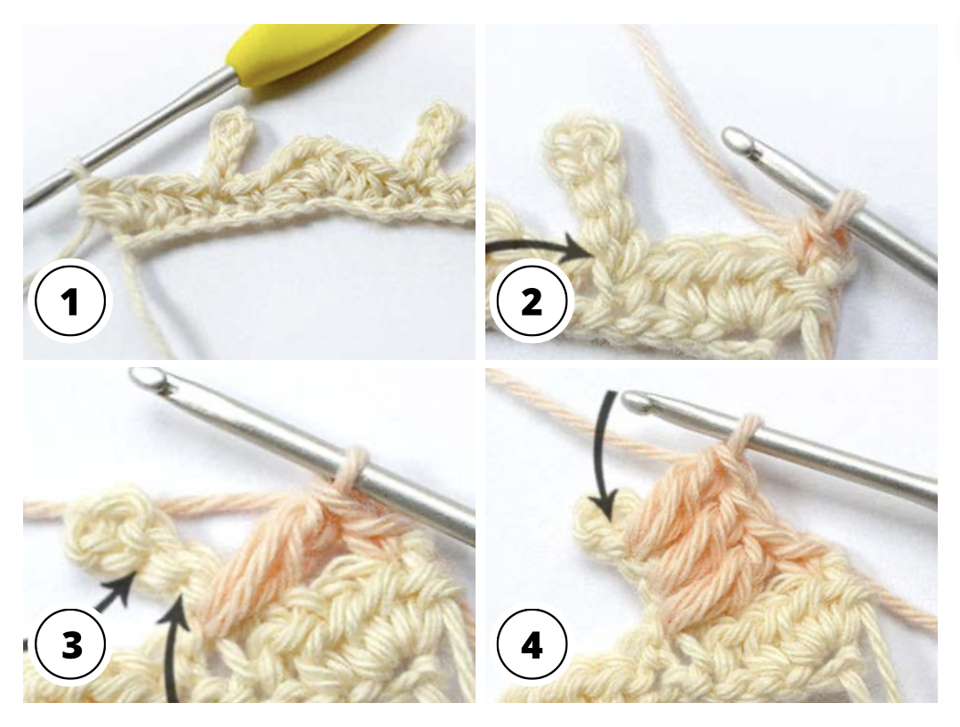 How To Crochet Lined Leaf Stitch — Brilliant Life Hacks