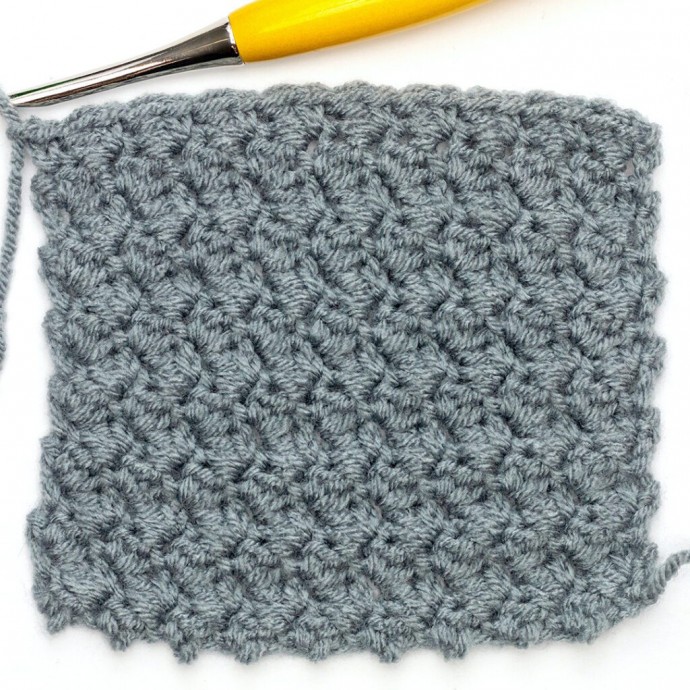 How to Crochet the Thicket Stitch Photo Tutorial