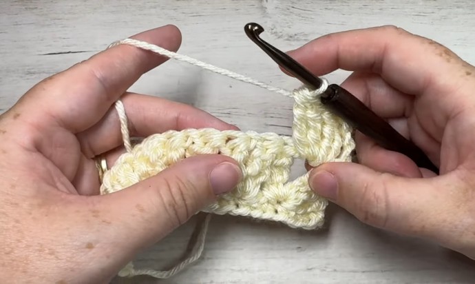 How to Crochet the Triple Cluster V-Stitch Photo Tutorial