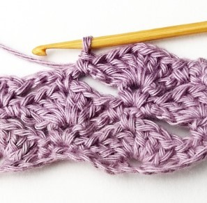 The Fantail Shell Crochet Stitch Photo Tutorial