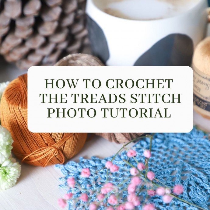 How to Crochet the Treads Stitch Photo Tutorial