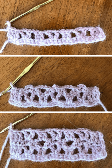 How to Crochet the Crown Stitch Photo Tutorial