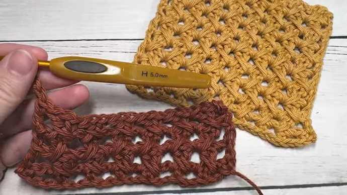 How to Crochet the Spiked Crossed Stitch Photo Tutorial