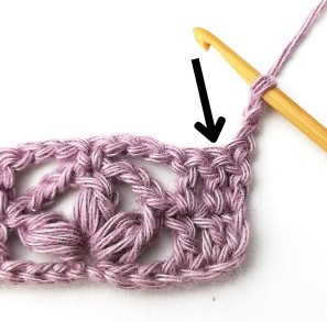 The Aligned Lotus Crochet Stitch Photo Tutorial