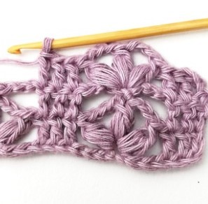 The Aligned Lotus Crochet Stitch Photo Tutorial