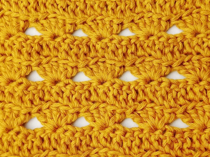 The Lacy Shells and Waves Crochet Stitch Photo Tutorial