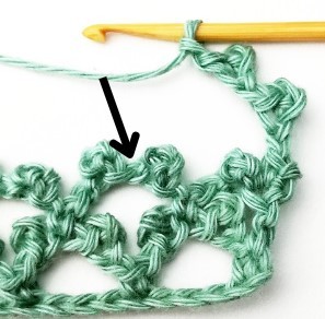 How to Crochet the Picot Mesh Stitch Photo Tutorial