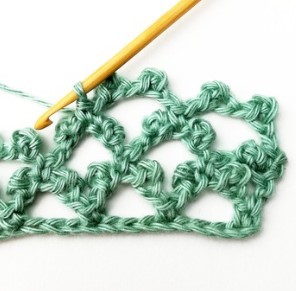 How to Crochet the Picot Mesh Stitch Photo Tutorial