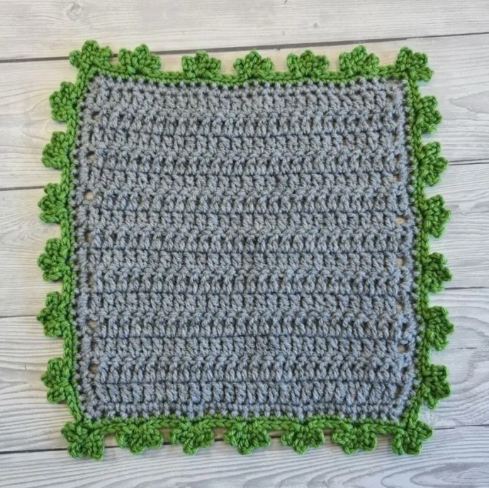 Triple Picot Border Crochet Photo Tutorial