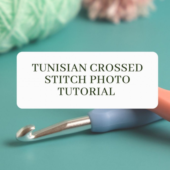 Tunisian Crossed Stitch Photo Tutorial