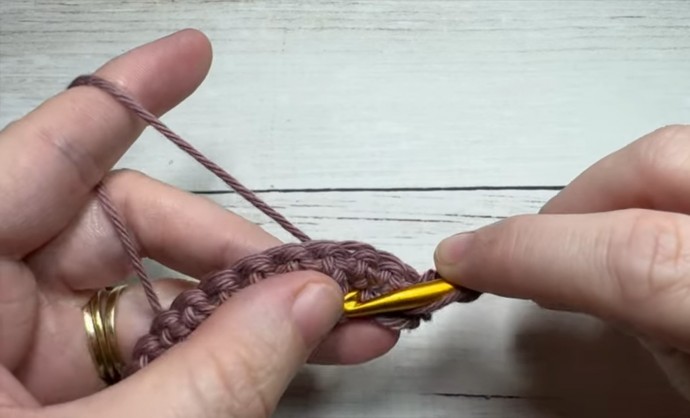 How to Crochet the Field Stitch Photo Tutorial