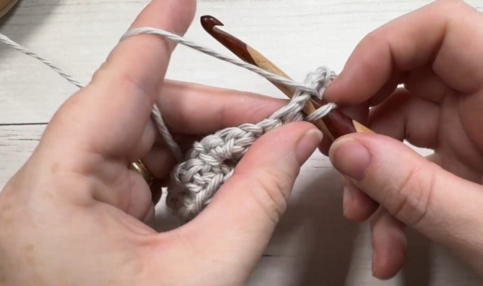 How to Crochet the Alternate Sieve Stitch Photo Tutorial