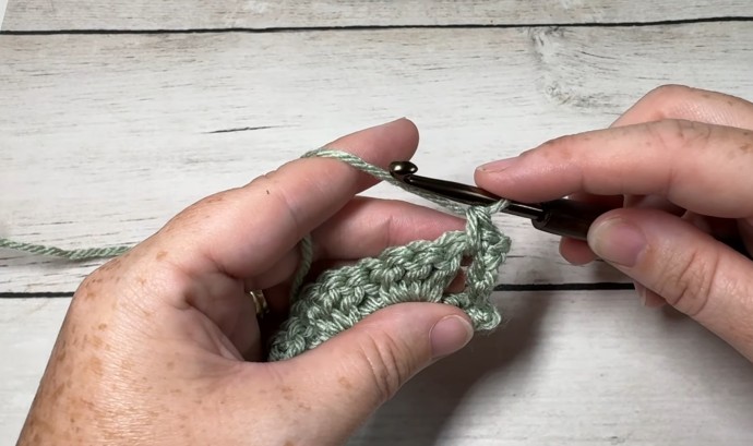 How to Crochet the Terrain Stitch Photo Tutorial