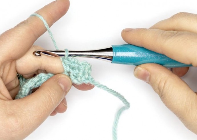 Picot Single Crochet & Granule Stitch Photo Tutorial