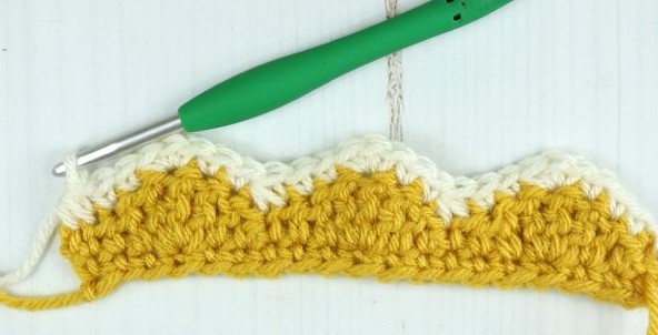 How to Crochet the Wave and Chevron Stitch Photo Tutorial