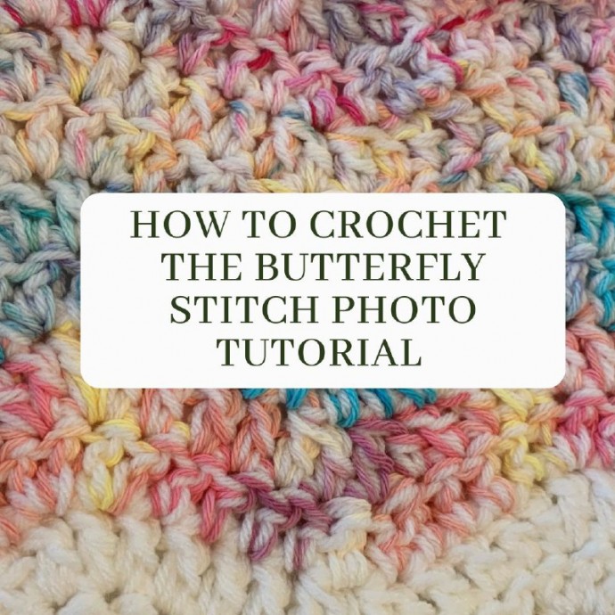 How to Crochet the Butterfly Stitch Photo Tutorial