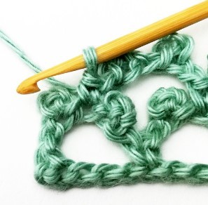 How to Crochet the Picot Mesh Stitch Photo Tutorial