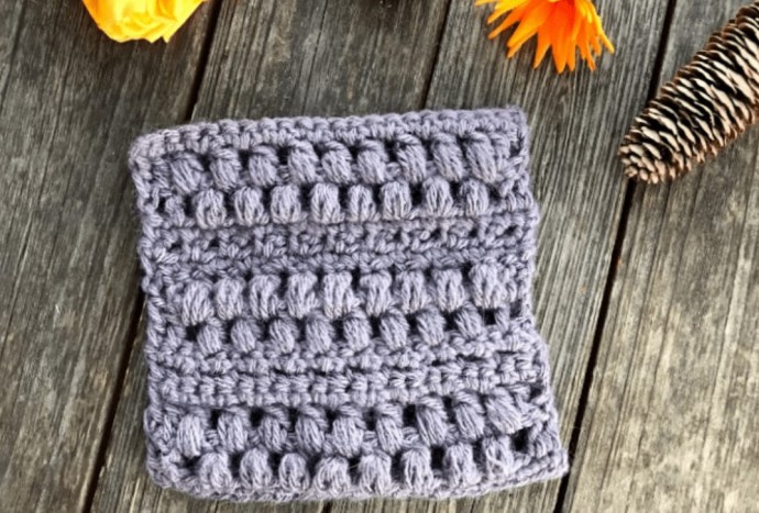 How to Crochet the Pinecone Stitch Tutorial