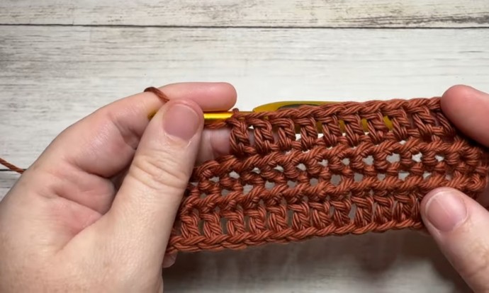 Subtle Lines Crochet Stitch Photo Tutorial