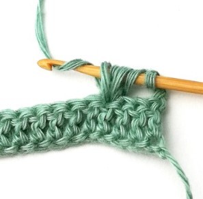 The Block and Puff V Crochet Stitch Photo Tutorial