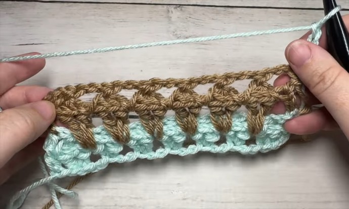 Ice Cream Crochet Stitch Photo Tutorial