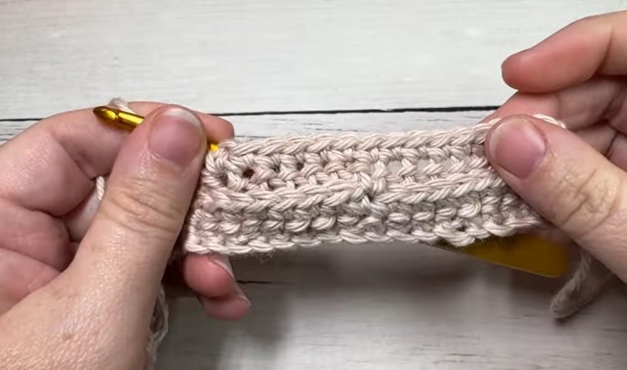 How to Crochet the Embossed Triangle Stitch Photo Tutorial