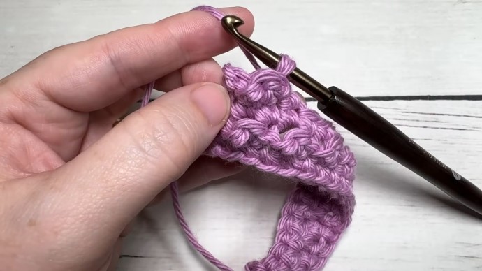 How to Crochet the Cloud Stitch Photo Tutorial