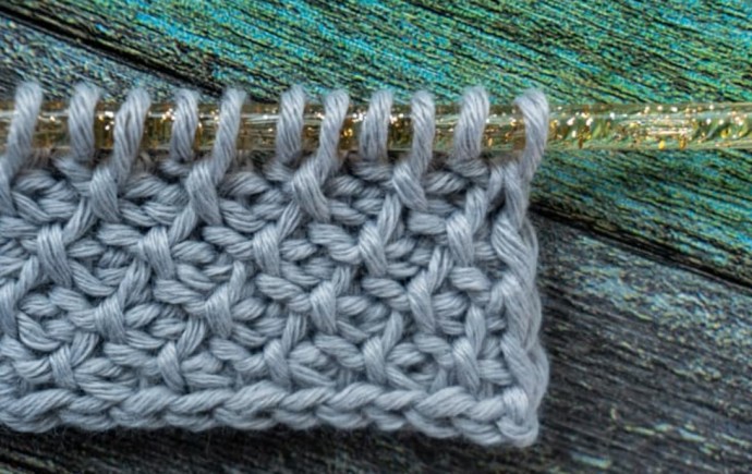 Tunisian Honeycomb Crochet Stitch Photo Tutorial