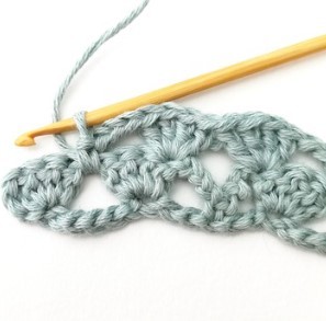 The Lacy Zigzag Fan Crochet Stitch Photo Tutorial