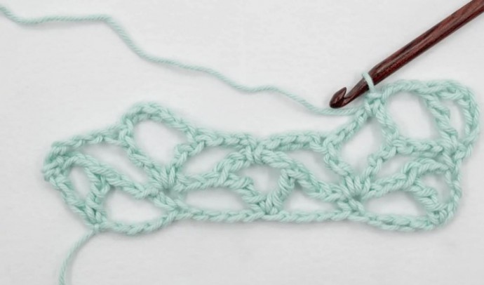 Lace Star Flower Crochet Stitch Photo Tutorial