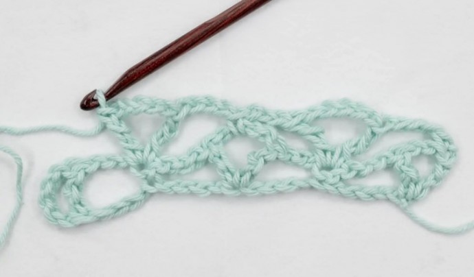 Lace Star Flower Crochet Stitch Photo Tutorial