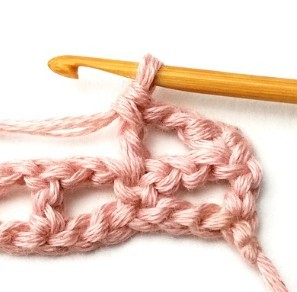 Simple Mixed Mesh Crochet Stitch Photo Tutorial