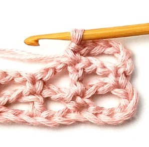 Simple Mixed Mesh Crochet Stitch Photo Tutorial