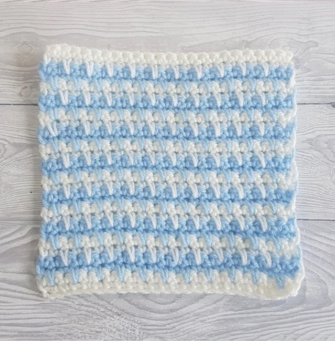 How to Crochet the Short Spike Stitch Photo Tutorial