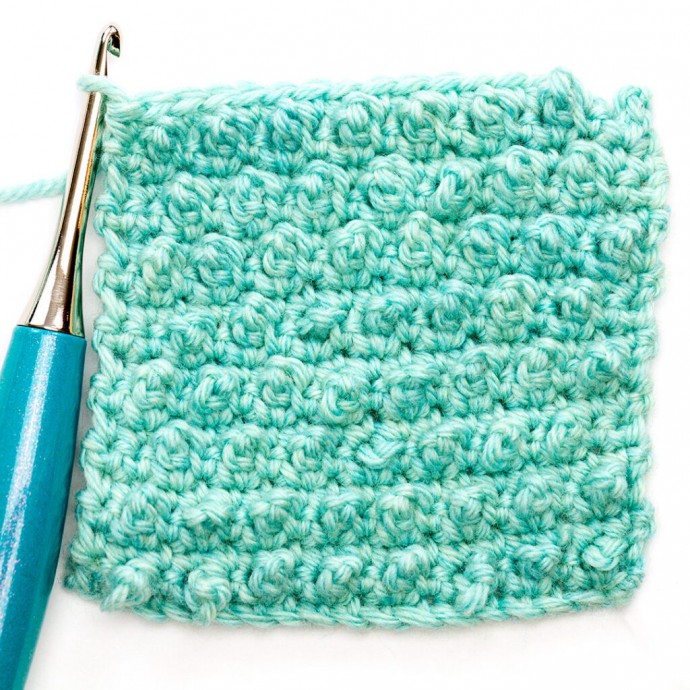 Picot Single Crochet & Granule Stitch Photo Tutorial