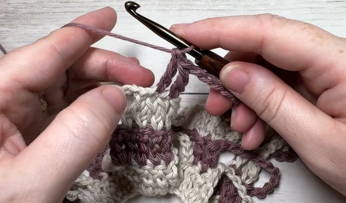 How to Crochet the Polish Star Stitch Photo Tutorial