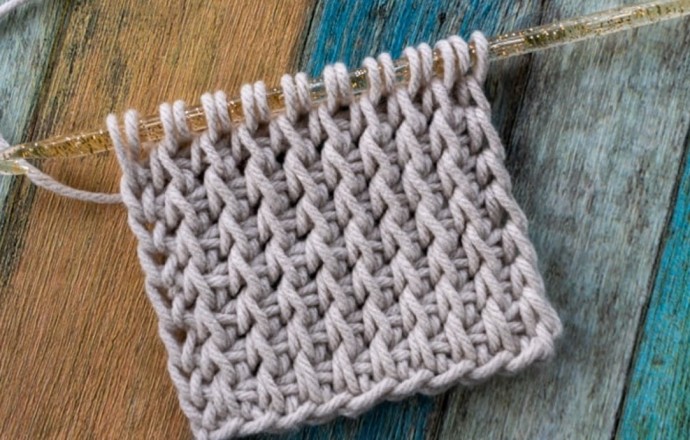 Tunisian Half Double Crochet Stitch Photo Tutorial