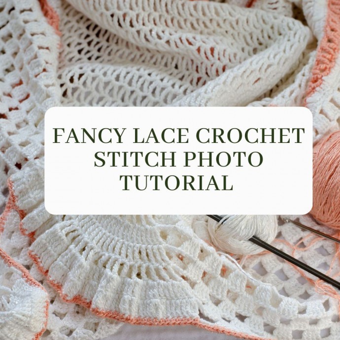 Fancy Lace Crochet Stitch Photo Tutorial