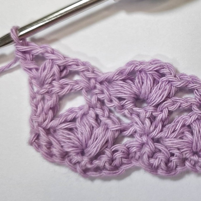 How to Crochet the Lace Flower Stitch Photo Tutorial