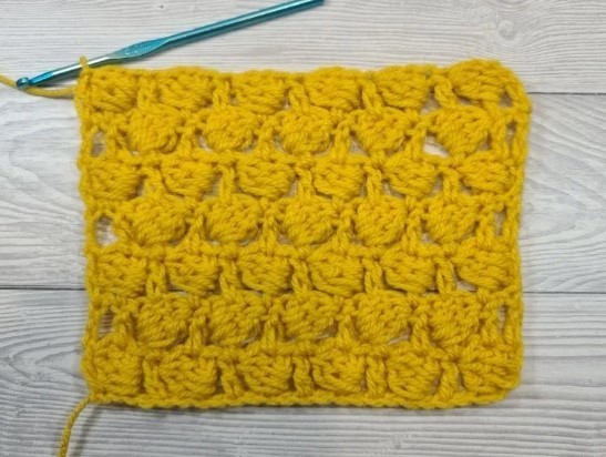 How to Crochet the Boxed Puff Stitch Photo Tutorial