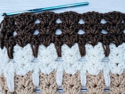 How To Crochet The Cat Stitch Photo Tutorial