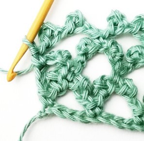 How to Crochet the Picot Mesh Stitch Photo Tutorial