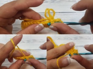 How to Crochet the Double Loop Stitch Photo Tutorial