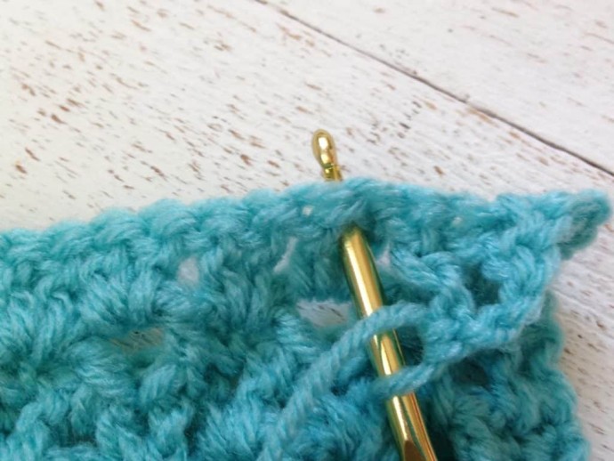 How to Crochet the Raised V-Stitch Photo Tutorial